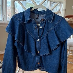 H&M Blue Denim Shirt